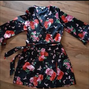 Morgan Taylor Floral bridesmaid or lounge robe